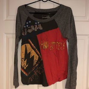 Free People concert long sleeve shirt